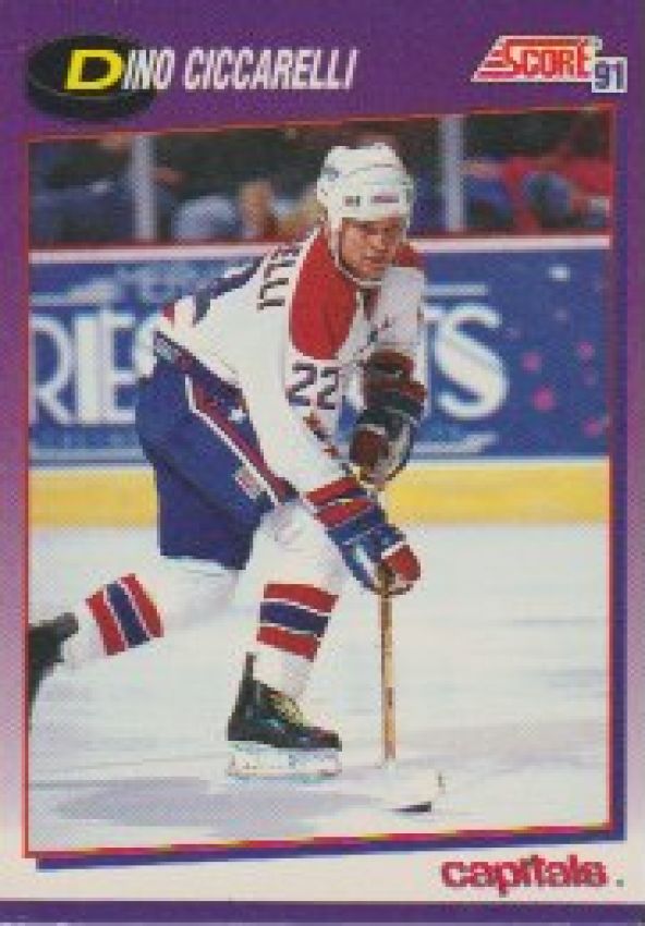 NHL 1991-92 Score American - No 128 - Dino Ciccarelli