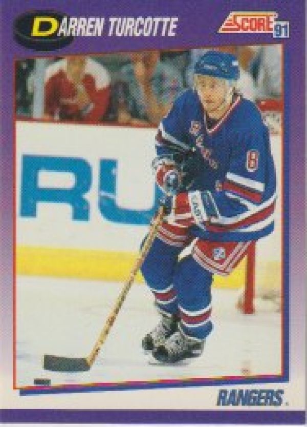 NHL 1991-92 Score American - No 196 - Darren Turcotte