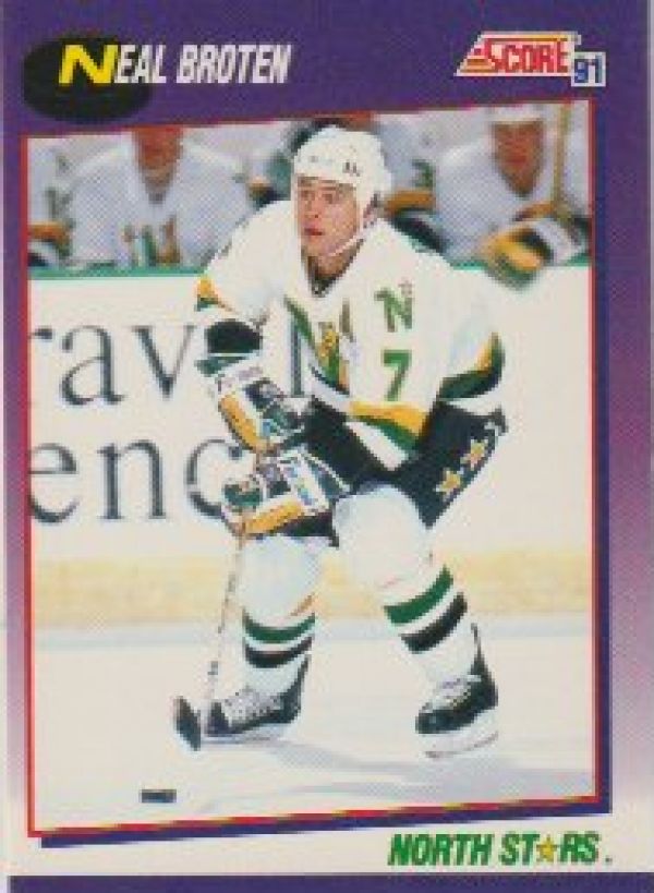 NHL 1991-92 Score American - No 280 - Neal Broten