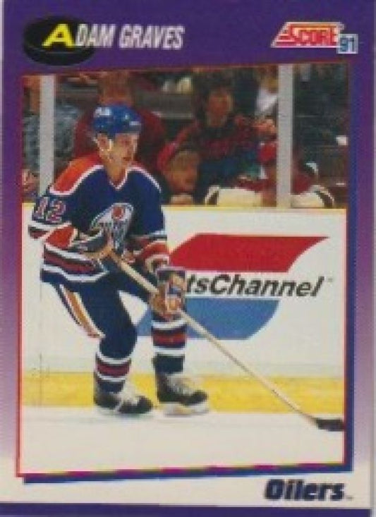 NHL 1991-92 Score American - No 358 - Adam Graves