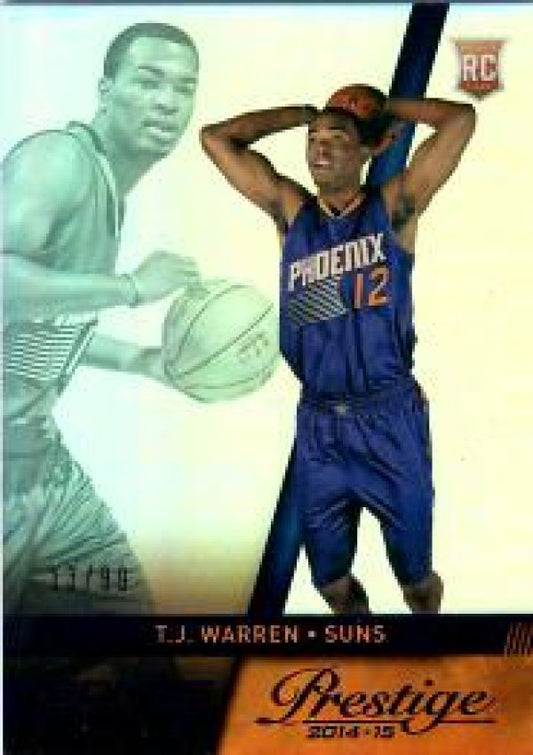 NBA 2014-15 Prestige Bonus Shots Blue - No 173 - T.J. Warren