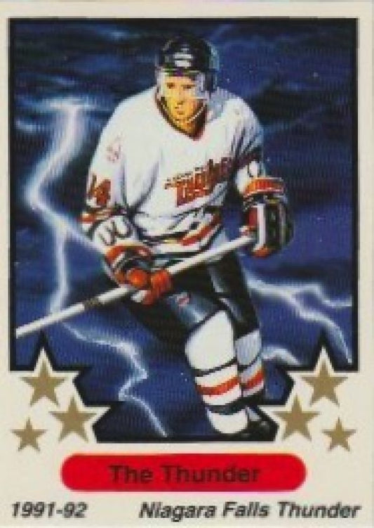 NHL 1991-92 7th Inning Sketch OHL - No 06 - Niagara Falls Thunder