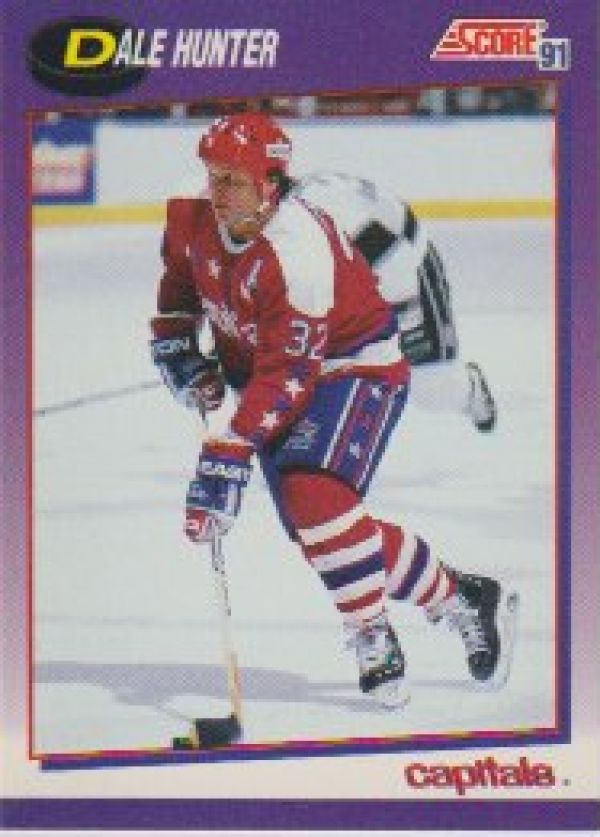 NHL 1991-92 Score American - No 56 - Dale Hunter