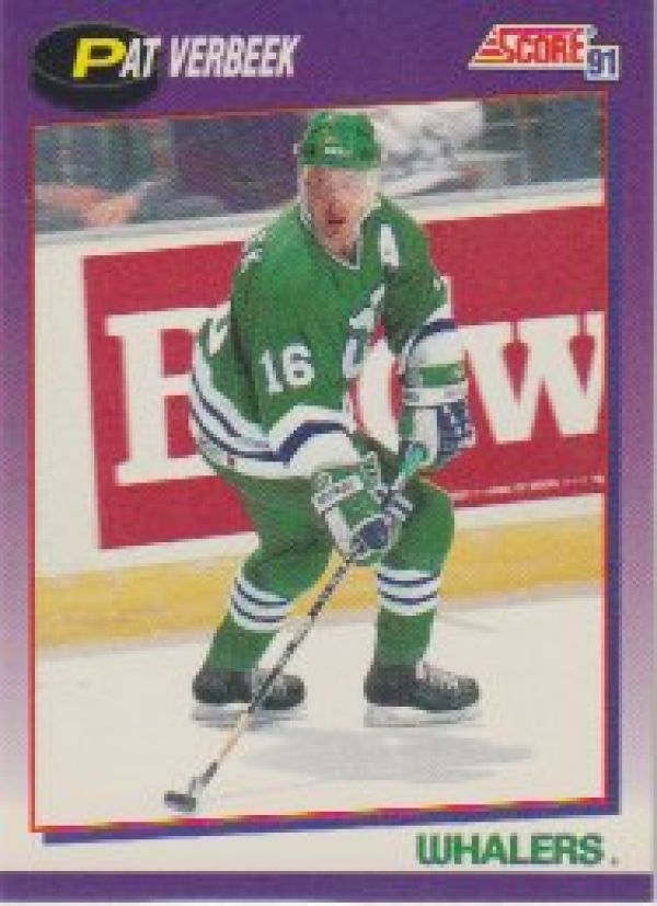 NHL 1991-92 Score American - No 70 - Pat Verbeek