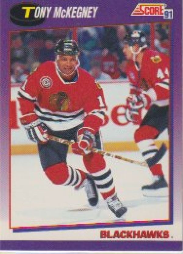 NHL 1991-92 Score American - No 104 - Tony McKegney