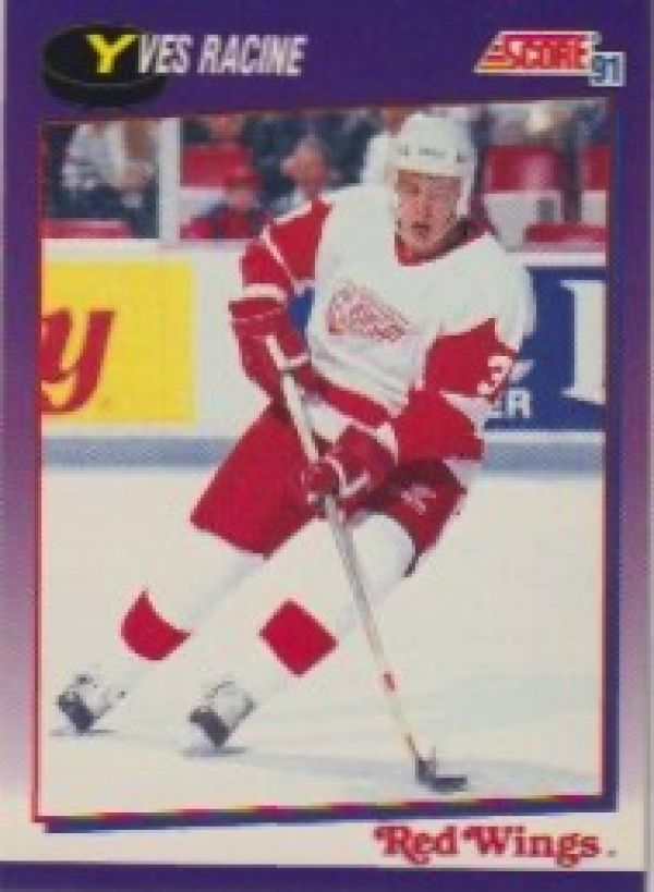 NHL 1991-92 Score American - No 158 - Yves Racine