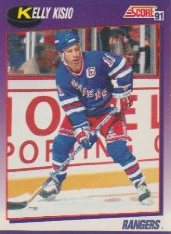 NHL 1991-92 Score American - No 288 - Kelly Kisio