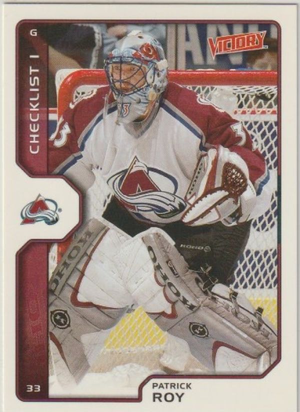 NHL 2002-03 Upper Deck Victory - No 219 - Patrick Roy