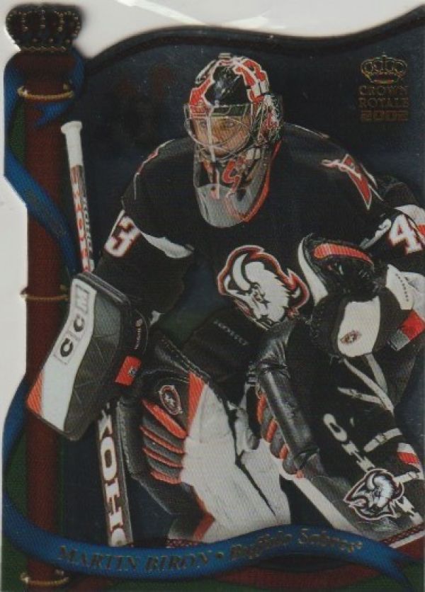 NHL 2001-02 Crown Royale - No 15 - Martin Biron