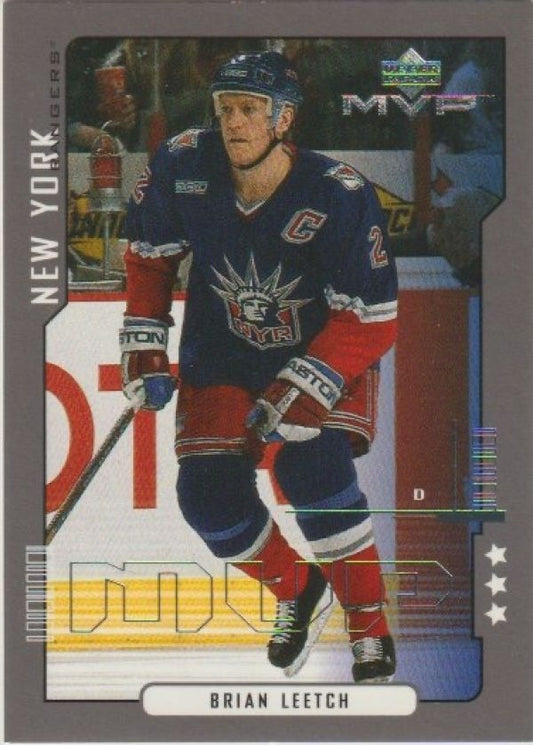 NHL 2000-01 Upper Deck MVP Third Stars - No 117 - Brian Leetch