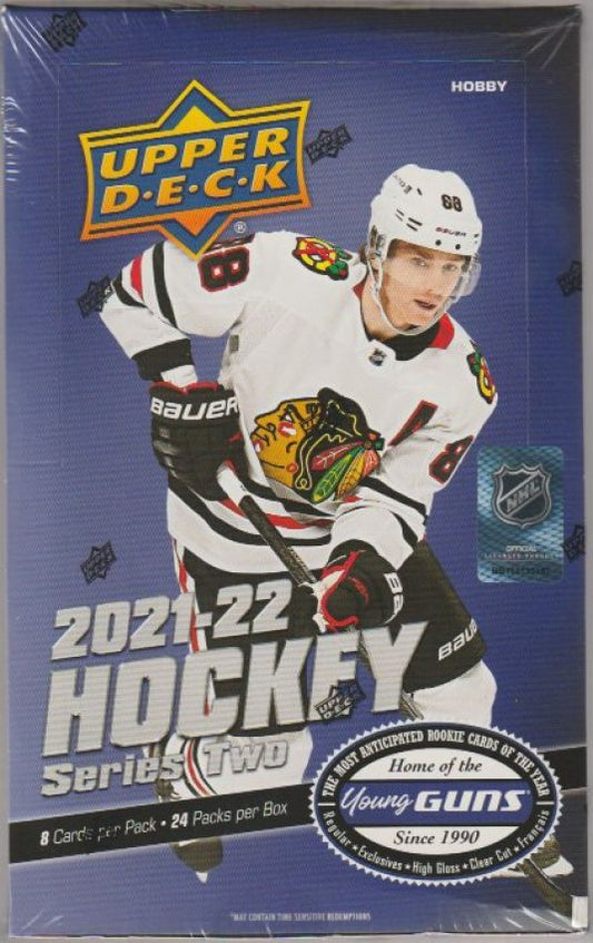 NHL 2021-22 Upper Deck Series 2 Hobby - Box