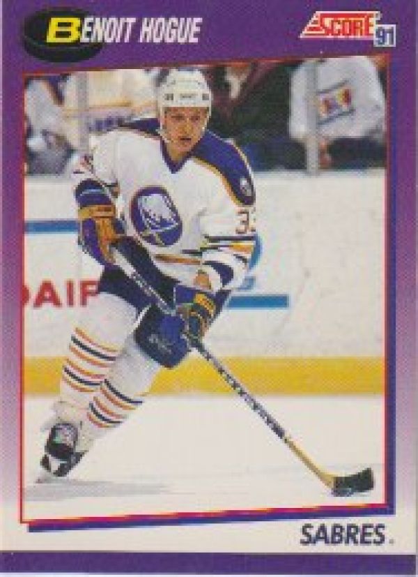 NHL 1991-92 Score American - No 134 - Benoit Hogue