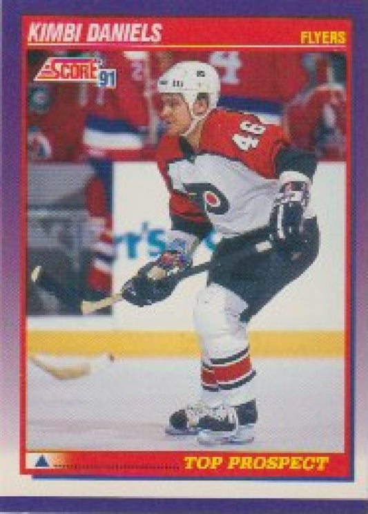 NHL 1991-92 Score American - No 399 - Kimbi Daniels