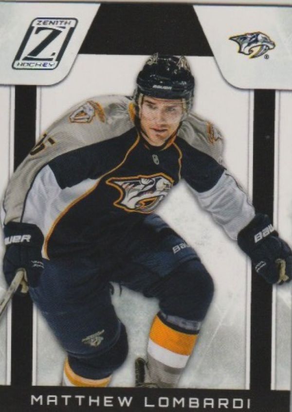 NHL 2010-11 Zenith - No 106 - Matthew Lombardi