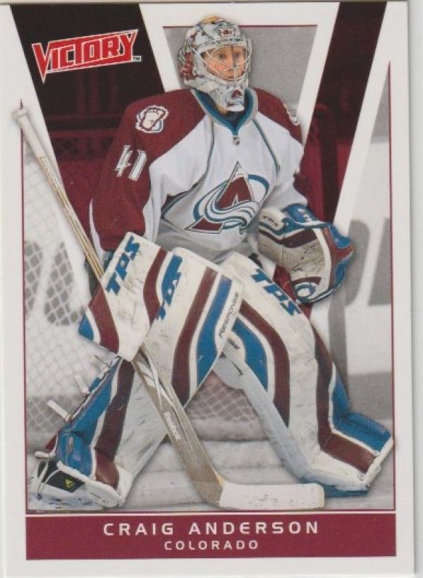 NHL 2010-11 Upper Deck Victory - No 51 - Craig Anderson