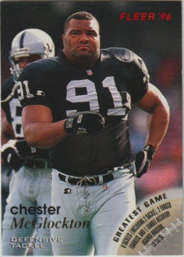 NFL 1996 Fleer - No 103 - Chester McGlockton