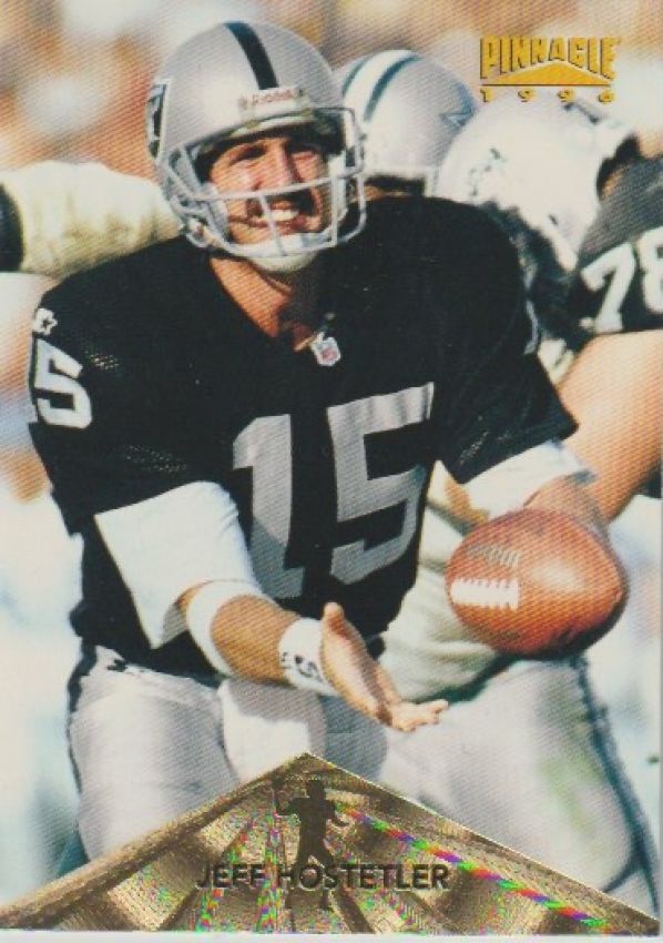 NFL 1996 Pinnacle - No. 30 - Jeff Hostetler