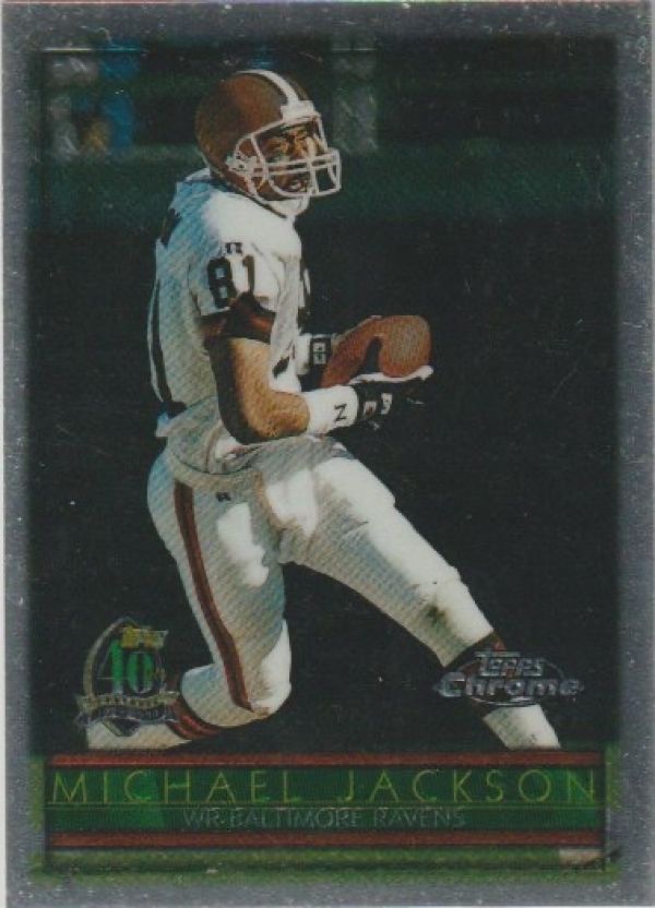 NFL 1996 Topps Chrome - No 14 - Michael Jackson