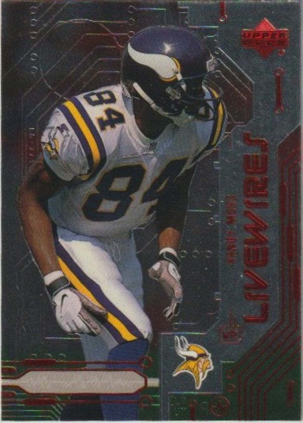 NFL 1999 Upper Deck Live Wires - No L9 - Randy Moss