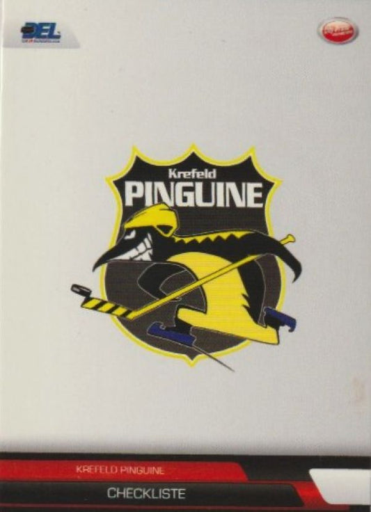 DEL 2008 / 09 CityPress - No 472 - Checkliste Krefeld Pinguine