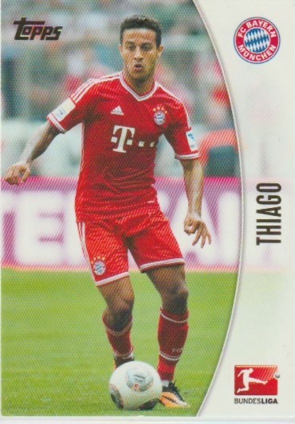 Fussball 2013-14 Topps Chrome - No 160 - Thiago