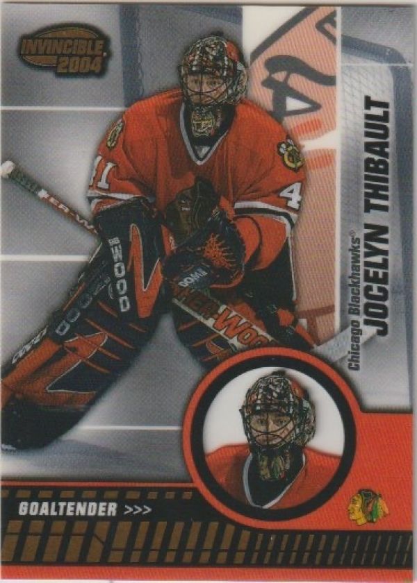 NHL 2003-04 Pacific Invincible - No 18 - Jocelyn Thibault