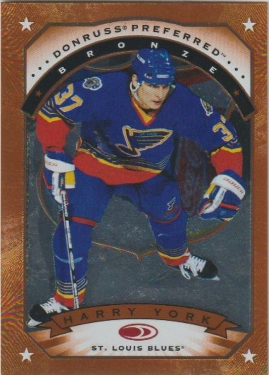 NHL 1997-98 Donruss Preferred - No 50 - Harry York