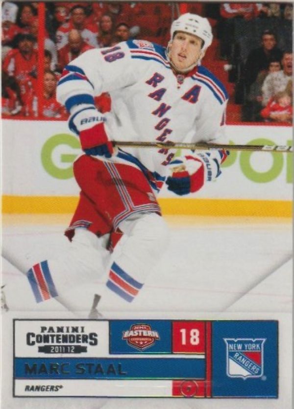 NHL 2011-12 Panini Contenders - No 18 - Marc Staal