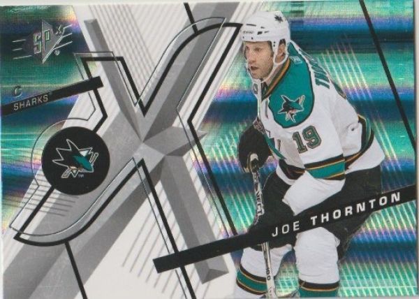 NHL 2008-09 SPx - No 13 - Joe Thornton