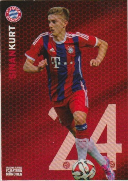 Fussball 2015 Panini FC Bayern München - No 56 - Sinan Kurt