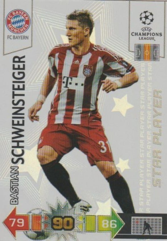 Fussball 2010-11 Panini Adrenalyn XL Champions League - No 59 - Bastian Schweinsteiger