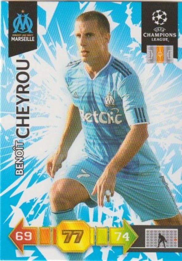 Fussball 2010-11 Panini Adrenalyn XL Champions League - No 183 - Benoit Cheyrou