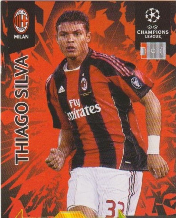 Football 2010-11 Panini Adrenalyn XL Champions League - No 195 - Thiago Silva