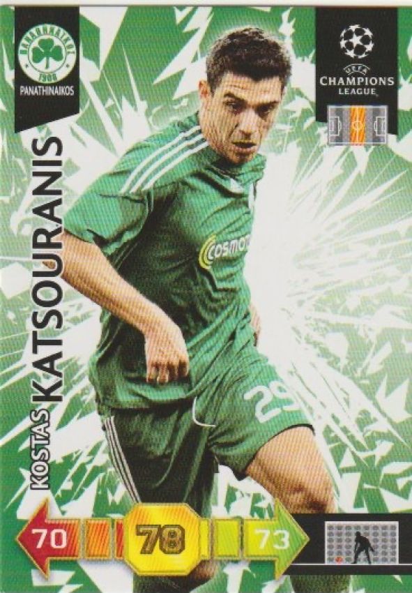 Fussball 2010-11 Panini Adrenalyn XL Champions League - No 214 - Kostas Katsouranis