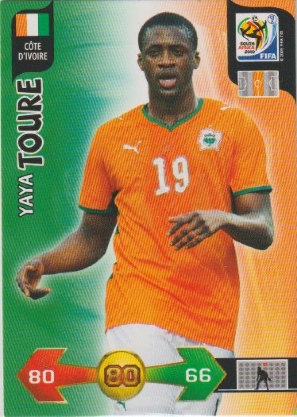 Soccer 2010 Panini Adrenalyn XL FIFA World Cup South Africa - No 67 - Yaya Toure