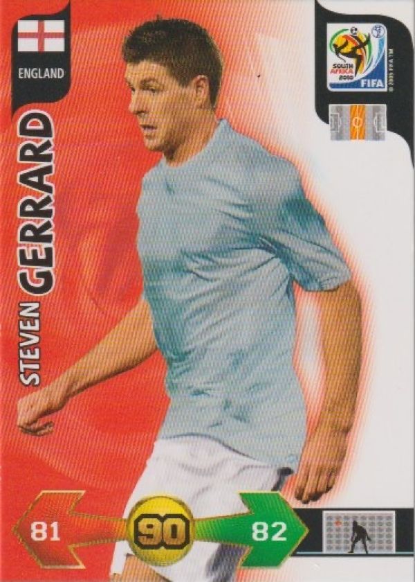 Fussball 2010 Panini Adrenalyn XL FIFA World Cup Südafrika - No 111 - Steven Gerard