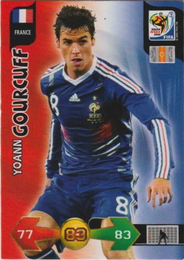 Fussball 2010 Panini Adrenalyn XL FIFA World Cup Südafrika - No 150 - Yoann Courcuff