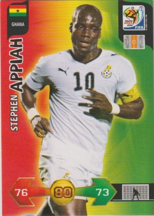 Fussball 2010 Panini Adrenalyn XL FIFA World Cup Südafrika - No 166 - Stephen Appiah