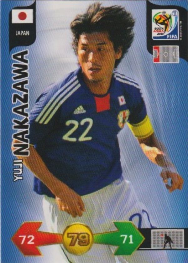 Soccer 2010 Panini Adrenalyn XL FIFA World Cup South Africa - No 219 - Yuji Nakazawa