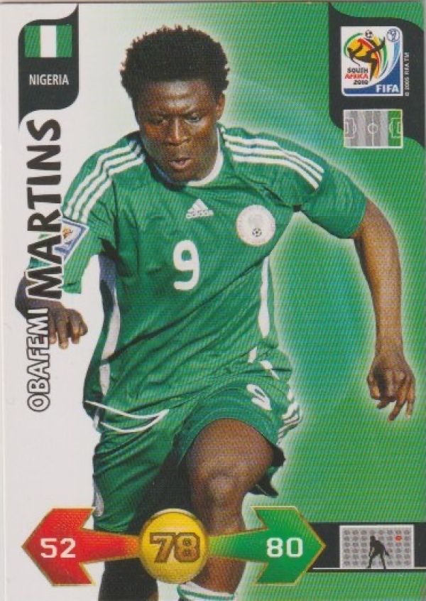 Soccer 2010 Panini Adrenalyn XL FIFA World Cup South Africa - No 267 - Abafemi Martins