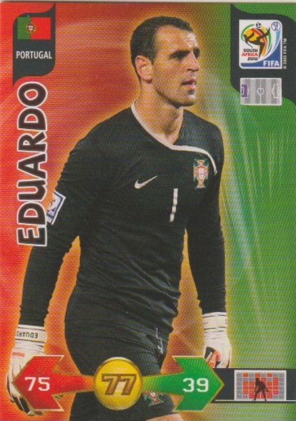 Soccer 2010 Panini Adrenalyn XL FIFA World Cup South Africa - No 277 - Eduardo