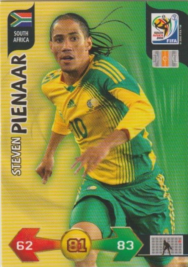 Soccer 2010 Panini Adrenalyn XL FIFA World Cup South Africa - No 312 - Steven Pienaar