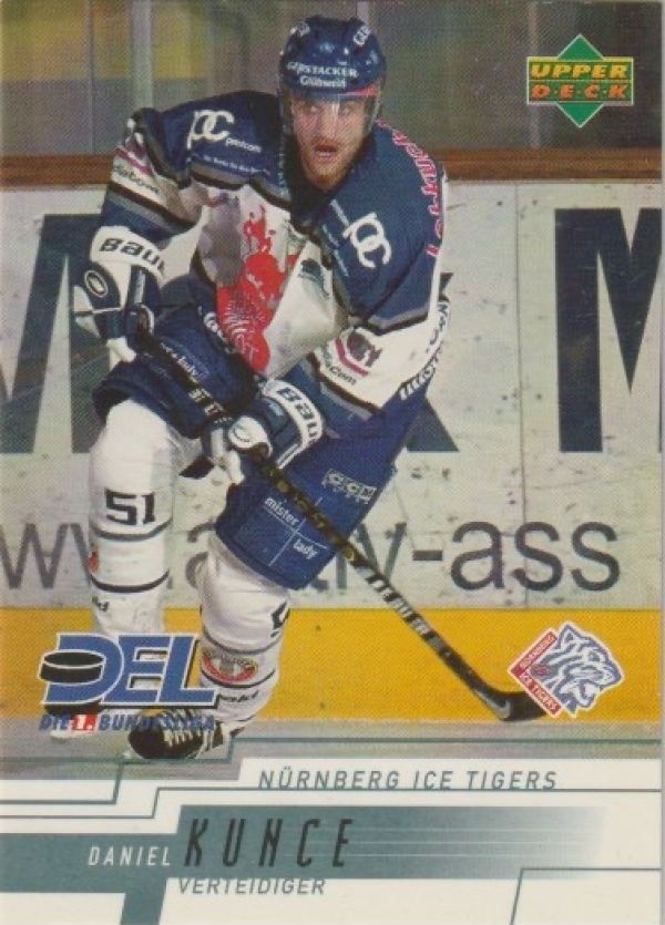 DEL 2000/01 Upper Deck - No 196 - Daniel Kunce