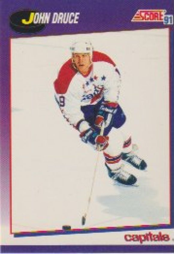 NHL 1991-92 Score American - No 180 - John Druce