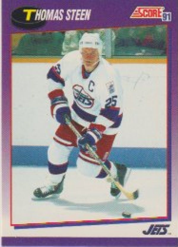 NHL 1991-92 Score American - No 198 - Thomas Steen