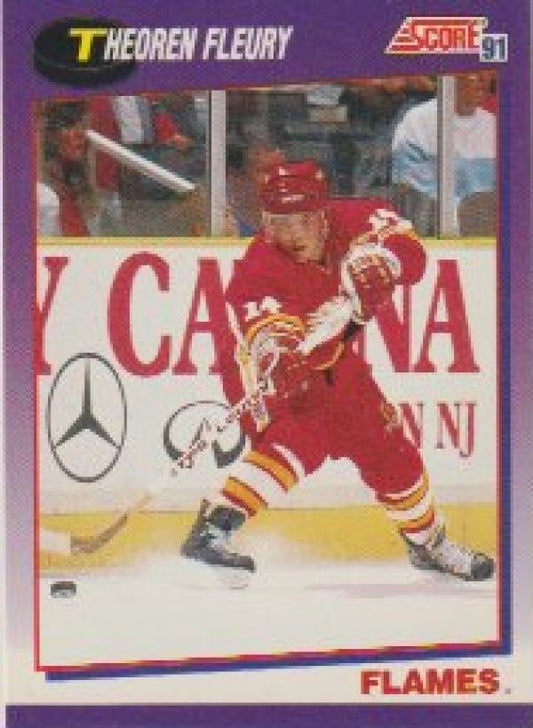 NHL 1991-92 Score American - No 226 - Theoren Fleury