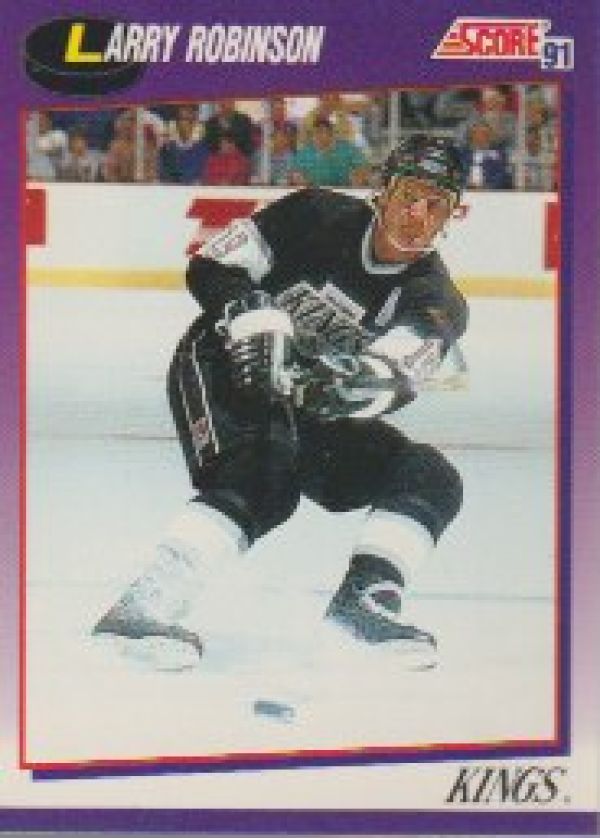 NHL 1991-92 Score American - No 291 - Larry Robinson