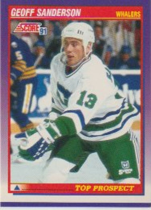 NHL 1991-92 Score American - No 324 - Geoff Sanderson