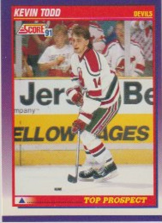 NHL 1991-92 Score American - No 397 - Kevin Todd