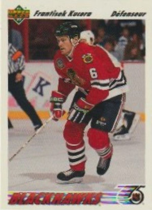 NHL 1991-92 Upper Deck French - No 468 - Frantisek Kucera